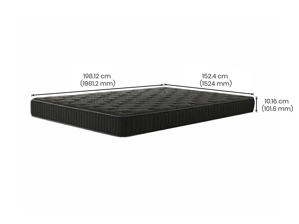 Mosaic Queen Size Bed with Mattress Queen (78 x 60 x 4 inches) and Washing Machine Top Load